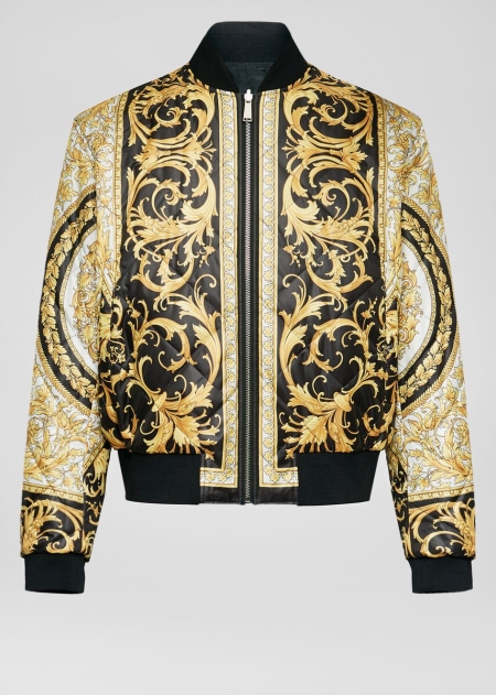 Versace Reversible Quilted Bomberjacka Herr - 014758LRM